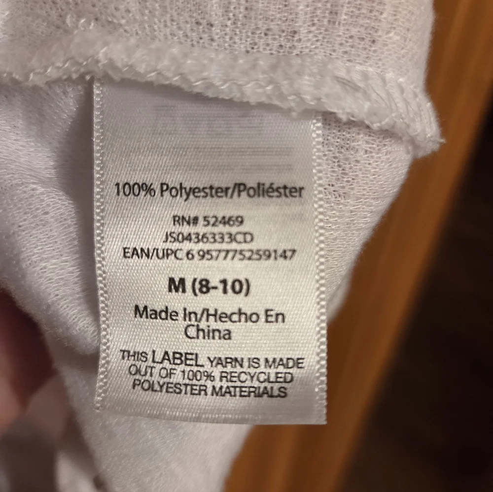 Joyspun Women's White Robe - Picture 3 of 5
